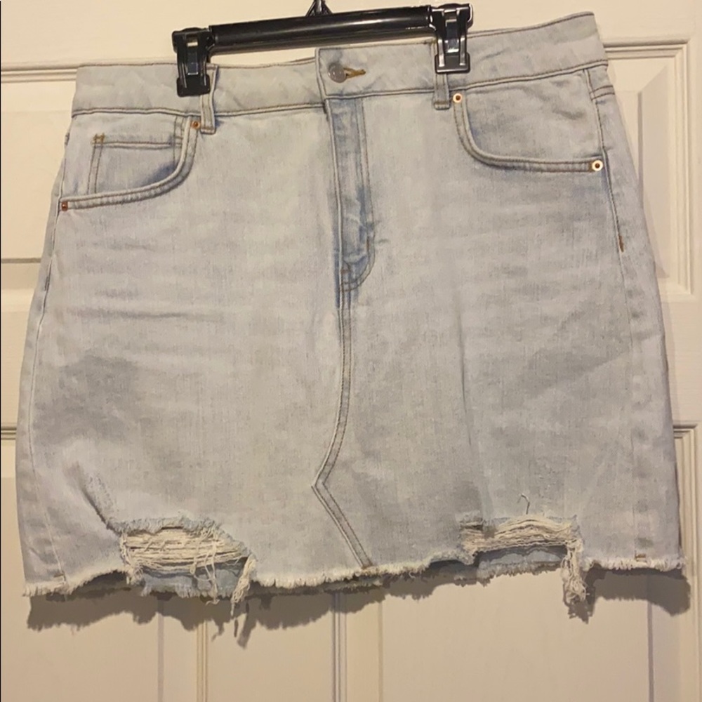 Wild fable Jean skirt